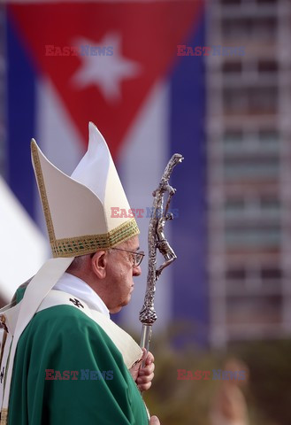 Papież Franciszek z wizytą na Kubie