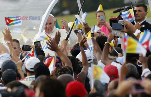 Papież Franciszek z wizytą na Kubie