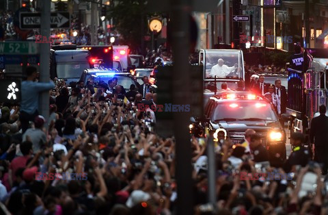 Papież Franciszek z pielgrzymką w USA