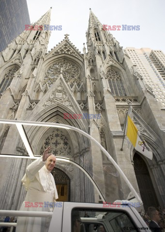 Papież Franciszek z pielgrzymką w USA