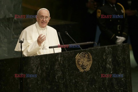 Papież Franciszek przemawia na 70. sesji ONZ