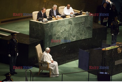 Papież Franciszek przemawia na 70. sesji ONZ