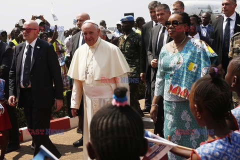 Papież Franciszek pielgrzymuje do Afryki