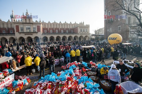 19. Wigilia Jana Kościuszki dla biednych i bezdomnych w Krakowie