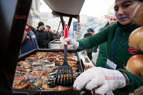 19. Wigilia Jana Kościuszki dla biednych i bezdomnych w Krakowie