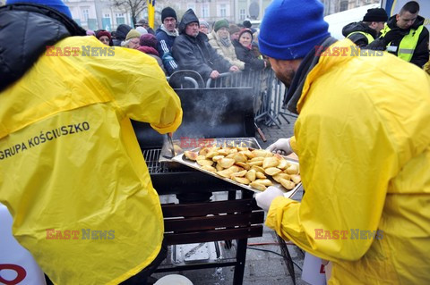 19. Wigilia Jana Kościuszki dla biednych i bezdomnych w Krakowie