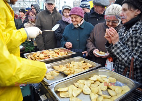 19. Wigilia Jana Kościuszki dla biednych i bezdomnych w Krakowie