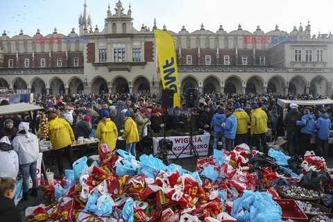 19. Wigilia Jana Kościuszki dla biednych i bezdomnych w Krakowie