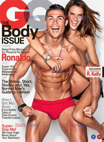 Cristiano Ronaldo i Alessandra Ambrosio dla GQ 