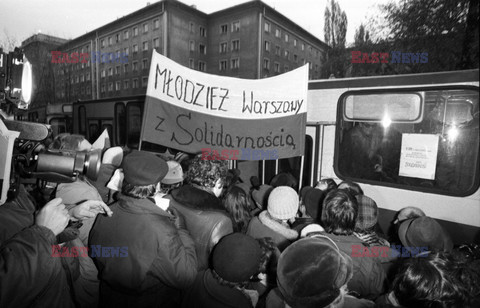 Strajki i demonstracje Solidarności