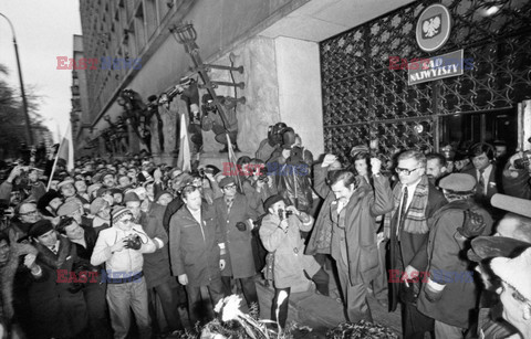 Strajki i demonstracje Solidarności