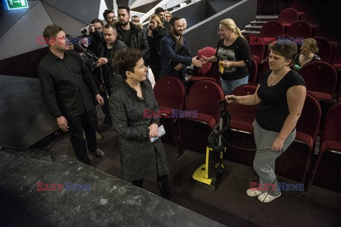 Teatr Kwadrat przed premierą