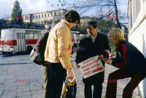 Strajki i demonstracje Solidarności