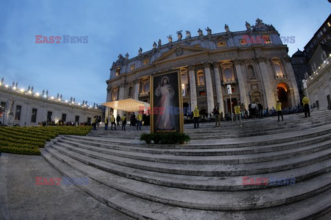 Czuwanie modlitewne z papieżem Franciszkiem w wigilię Niedzieli Bożego Milosierdzia