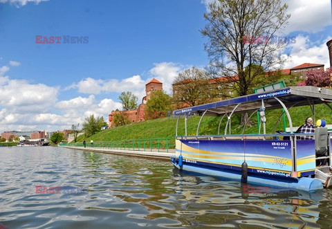 Rusza Krakowski Tramwaj Wodny i sezon żeglugi na Wiśle