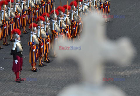 Ślubowanie rekrutów Gwardii Szwajcarskiej