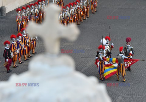 Ślubowanie rekrutów Gwardii Szwajcarskiej