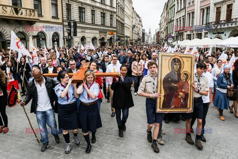 Procesja Bożego Ciała w Krakowie