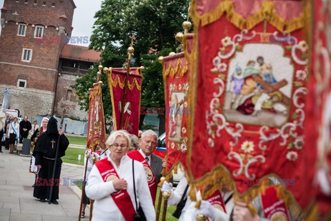 Procesja Bożego Ciała w Krakowie