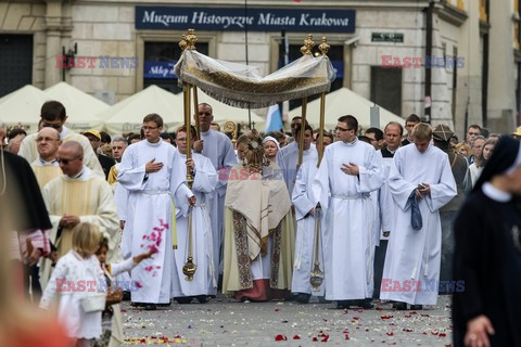 Procesja Bożego Ciała w Krakowie