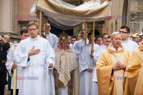 Procesja Bożego Ciała w Krakowie