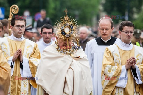 Procesja Bożego Ciała w Krakowie