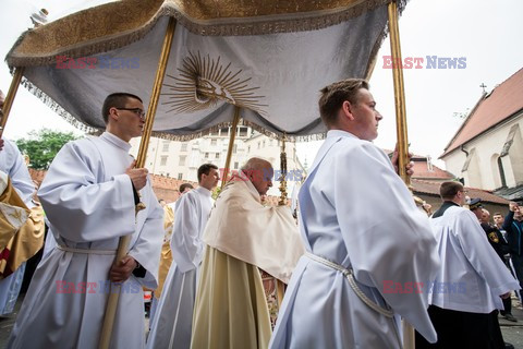 Procesja Bożego Ciała w Krakowie