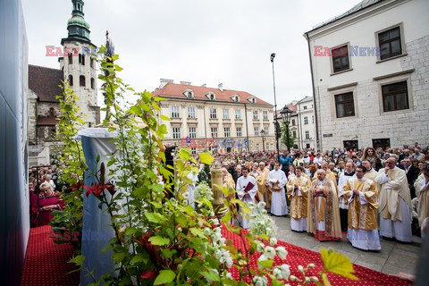 Procesja Bożego Ciała w Krakowie