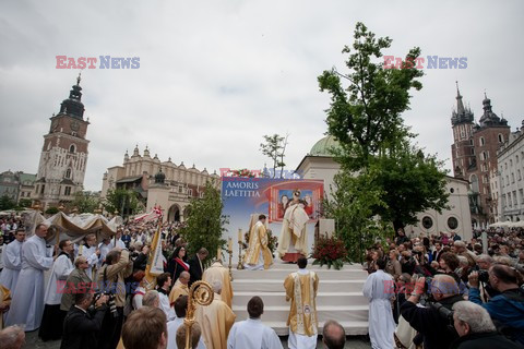 Procesja Bożego Ciała w Krakowie