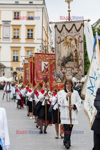 Procesja Bożego Ciała w Krakowie