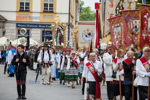 Procesja Bożego Ciała w Krakowie