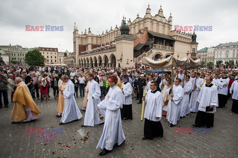 Procesja Bożego Ciała w Krakowie