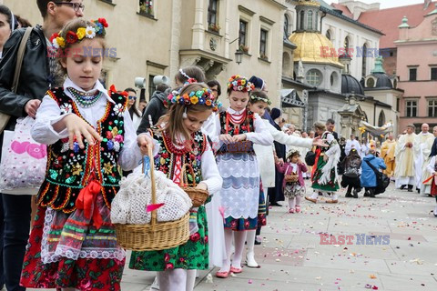 Procesja Bożego Ciała w Krakowie