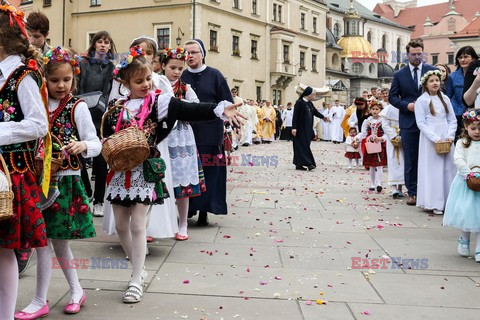 Procesja Bożego Ciała w Krakowie