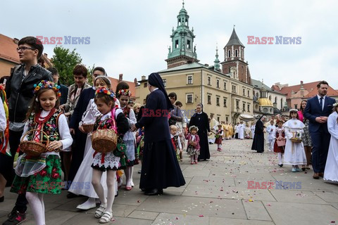 Procesja Bożego Ciała w Krakowie