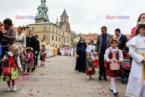 Procesja Bożego Ciała w Krakowie