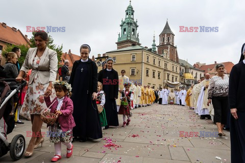 Procesja Bożego Ciała w Krakowie