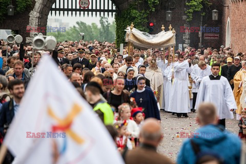 Procesja Bożego Ciała w Krakowie