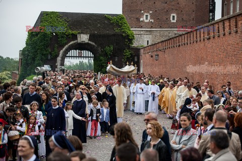 Procesja Bożego Ciała w Krakowie