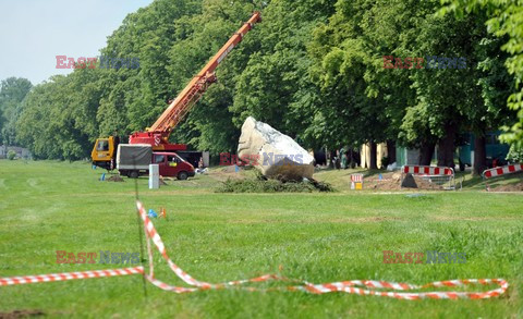 Krakowskie Błonia przygotowywane na ŚDM 2016