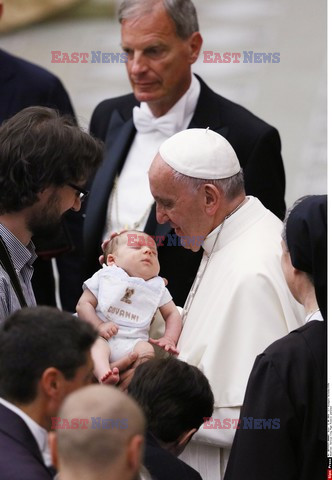 Spotkaie papieża Franciszka z chorymi