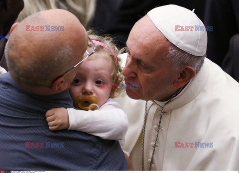 Spotkaie papieża Franciszka z chorymi