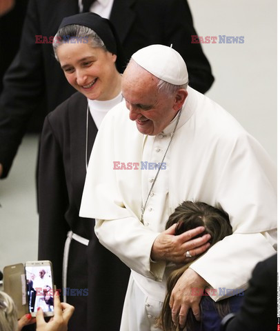 Spotkaie papieża Franciszka z chorymi