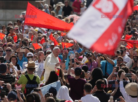 Audiencja generalna na Placu Świętego Piotra