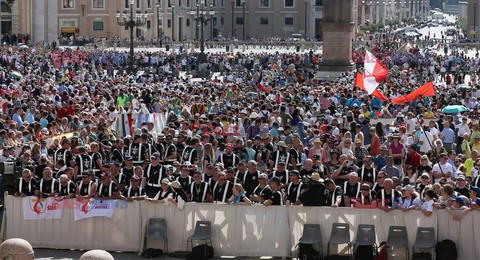 Audiencja generalna na Placu Świętego Piotra