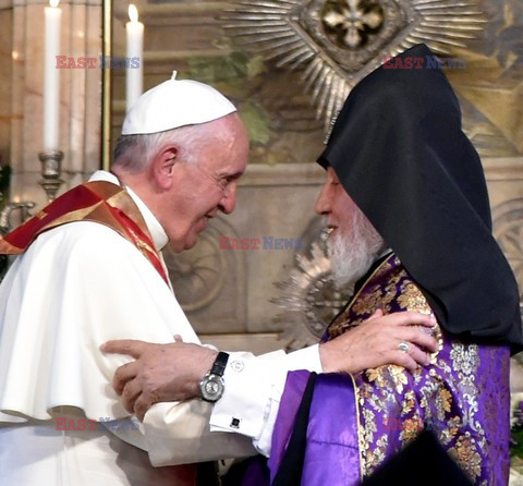 Papiez Franciszek w Armenii