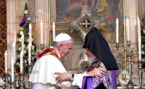 Papiez Franciszek w Armenii