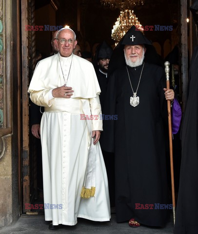 Papiez Franciszek w Armenii