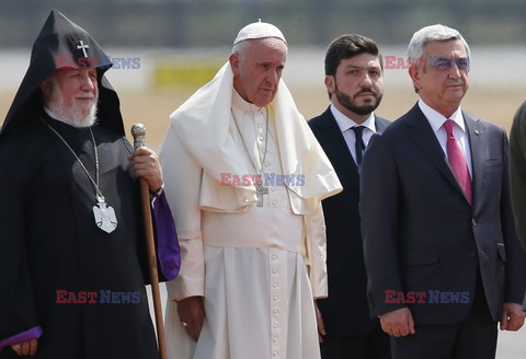 Papiez Franciszek w Armenii