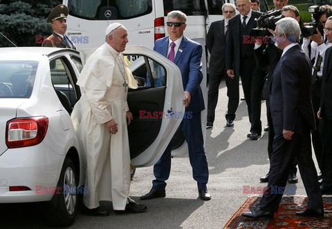 Papiez Franciszek w Armenii